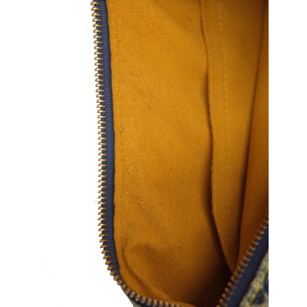 Louis Vuitton Monogram Denim Baggy GM Shoulder Bag Blue - Picture 6 of 7